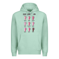 Seafoam god says i am bible verse stanley Premium Hoodie - MaliasSmallBusiness