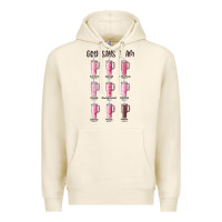 Tofu god says i am bible verse stanley Premium Hoodie - MaliasSmallBusiness