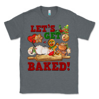 Charcoal Heather let's get baked Classic Tee - FaDigitalArtStudio