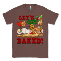 Chestnut let's get baked Classic Tee - FaDigitalArtStudio