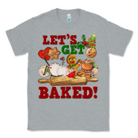 Heather Grey let's get baked Classic Tee - FaDigitalArtStudio