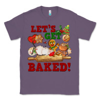 Lavender let's get baked Classic Tee - FaDigitalArtStudio