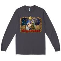 Smoke merry christmas holy family Long Sleeve Tee - RanaPortraitStore