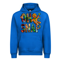 Cobalt Oh snap Christmas Urban Hoodie - NancyCooperArtShop
