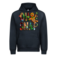 Navy Oh snap Christmas Urban Hoodie - NancyCooperArtShop