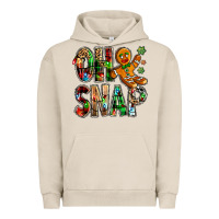 Pigment French Oak Oh snap Christmas Urban Hoodie - NancyCooperArtShop
