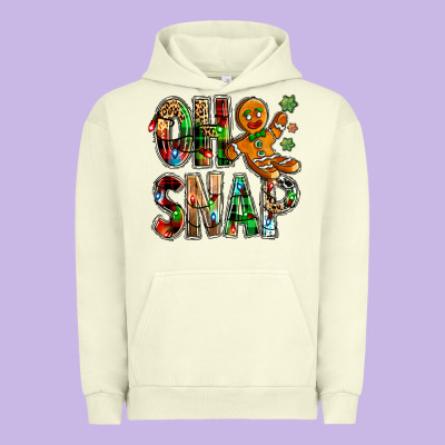 Oh Snap Christmas Urban Hoodie Designed By Nancycooperartshop