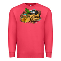 Cardinal bulldozer leopard cactus sunflower Premium Sweatshirt - Artiststas