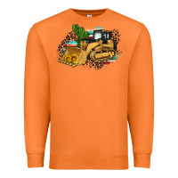 Carrot bulldozer leopard cactus sunflower Premium Sweatshirt - Artiststas