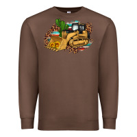 Chestnut bulldozer leopard cactus sunflower Premium Sweatshirt - Artiststas