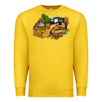Lemon bulldozer leopard cactus sunflower Premium Sweatshirt - Artiststas