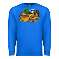 True Royal bulldozer leopard cactus sunflower Premium Sweatshirt - Artiststas