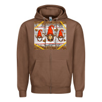 Chestnut western volleyball gnome Zipper Hoodie - HRA Design Shop