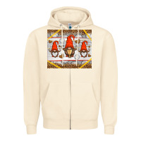 Sandshell western volleyball gnome Zipper Hoodie - HRA Design Shop