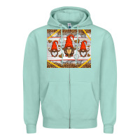 Seafoam western volleyball gnome Zipper Hoodie - HRA Design Shop