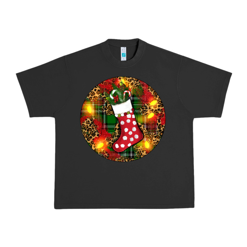 Santa Stocking Christmas Urban Heavy Tee by RanaPortraitStore | Teevron