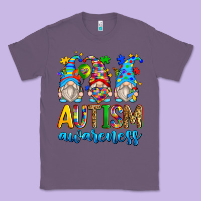 Autism Awareness Gnomes Classic Tee Designed By Zillion Design Studio