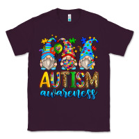 Plum autism awareness gnomes Classic Tee - Zillion Design Studio