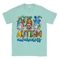 Seafoam autism awareness gnomes Classic Tee - Zillion Design Studio