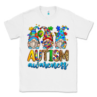 White autism awareness gnomes Classic Tee - Zillion Design Studio