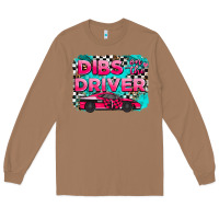 Toasted Coconut dibs on the driver background Long Sleeve Tee - AdoDesignShop