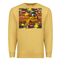 Antique Gold bulldozer camouflage tumbler Premium Sweatshirt - Artiststas