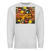 Dove Grey bulldozer camouflage tumbler Premium Sweatshirt - Artiststas