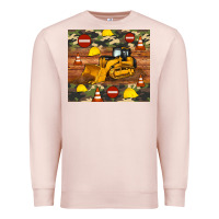 Pale Pink bulldozer camouflage tumbler Premium Sweatshirt - Artiststas