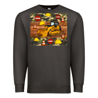 Smoke bulldozer camouflage tumbler Premium Sweatshirt - Artiststas