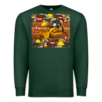 Sports Green bulldozer camouflage tumbler Premium Sweatshirt - Artiststas