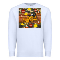 White bulldozer camouflage tumbler Premium Sweatshirt - Artiststas