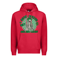 Cardinal dead inside but feeling lucky Premium Hoodie - MaliasSmallBusiness