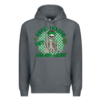 Rock dead inside but feeling lucky Premium Hoodie - MaliasSmallBusiness