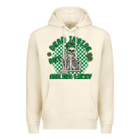 Sandshell dead inside but feeling lucky Premium Hoodie - MaliasSmallBusiness