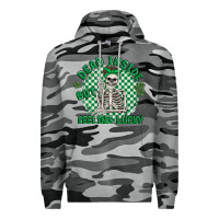 Slate Camo dead inside but feeling lucky Premium Hoodie - MaliasSmallBusiness