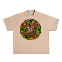 Burro Christmas Reindeer Urban Heavy Tee - RanaPortraitStore