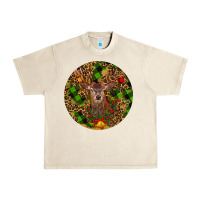 Sandshell Christmas Reindeer Urban Heavy Tee - RanaPortraitStore