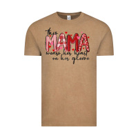Vintage Coffee this mama wears her heart on her gleeve Vintage Tee - MaliasSmallBusiness