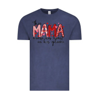 Vintage Denim this mama wears her heart on her gleeve Vintage Tee - MaliasSmallBusiness