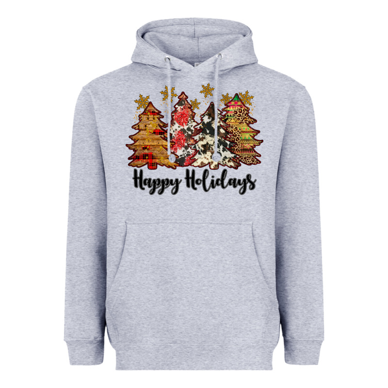 Happy Holidays Heavyweight Hoodie by JahusDesignShop | Teevron