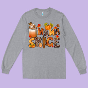 Mama Spice Long Sleeve Tee Designed By Texasbilliewilder