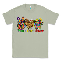 Matcha peace love autism Classic Tee - Zillion Design Studio