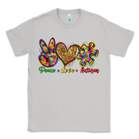 Moon Dust peace love autism Classic Tee - Zillion Design Studio