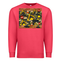 Cardinal excavator camouflage Premium Sweatshirt - Artiststas