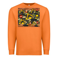 Carrot excavator camouflage Premium Sweatshirt - Artiststas
