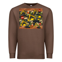 Chestnut excavator camouflage Premium Sweatshirt - Artiststas