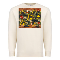Sandshell excavator camouflage Premium Sweatshirt - Artiststas