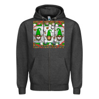 Charcoal Heather western golf gnome Zipper Hoodie - HRA Design Shop