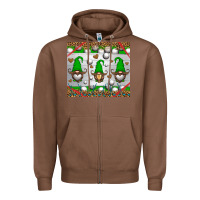 Chestnut western golf gnome Zipper Hoodie - HRA Design Shop