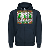 Navy western golf gnome Zipper Hoodie - HRA Design Shop